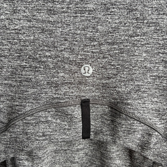 Lululemon Define Jacket Heathered Black Grey Full Zip Stretch Luon Sz 6 Running - Picture 10 of 11